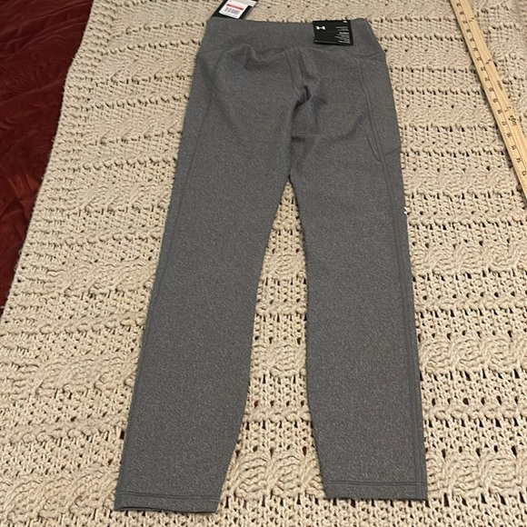 NWT Under Armour compression high-rise ankle leggings heat gear women’s XS gray - Picture 14 of 16